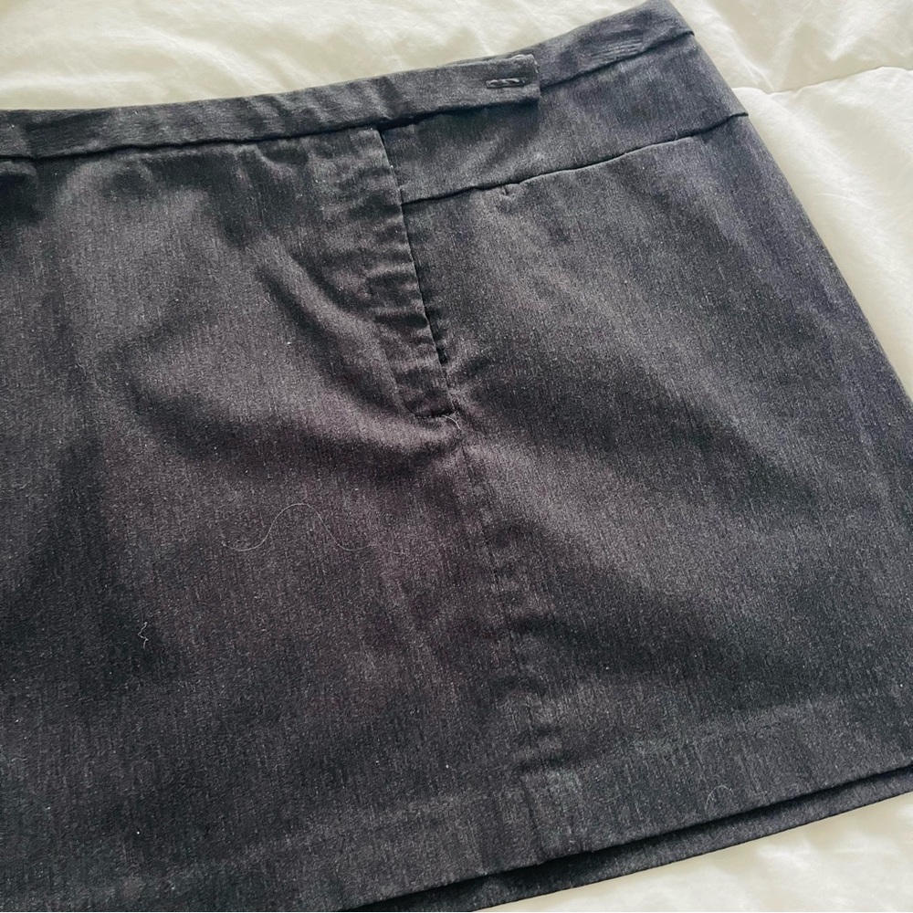 Express Charcoal Mini Skirt